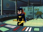 The New Batman Adventures Original Production Cel: Batgirl, Batman, and Croc For Sale