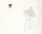 Superman the Animated Series Original Production Drawing: Superman Hot on Sale