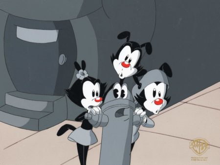 Animaniacs Original Production Cel: Yakko, Wakko, and Dot on Sale