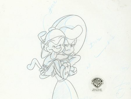 Animaniacs Original Production Drawing: Wakko and Nurse For Discount