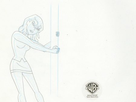 Batman Beyond Original Production Drawing:  Melanie Walker For Cheap