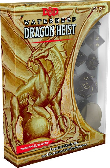 Dungeons & Dragons: Waterdeep - Dragon Heist Dice Set on Sale