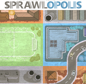 Sprawlopolis (with 3 Expansions, see notes) (No Clam Shell Packaging) Sale