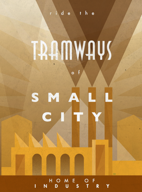 Tramways: The Industry of Small City (Yellow) Fashion